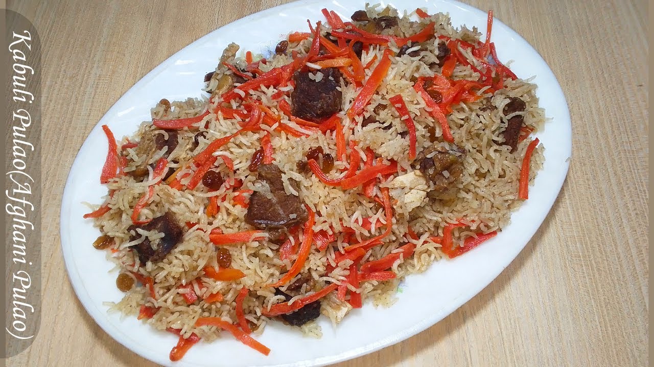 Authentic Kabuli Pulao (Afghani Pulao) Recipe By Fantastic Food Tales