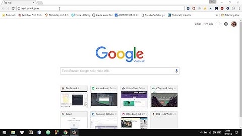 HackerRank - Hướng dẫn cơ bản