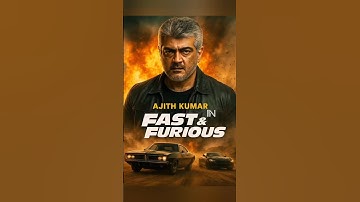 AJITH KUMAR Wants a Fast and Furious Role?