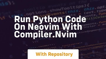 Run python code on neovim with compiler nvim