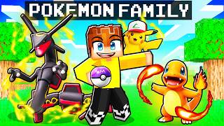 Having a POKEMON FAMILY in Minecraft!