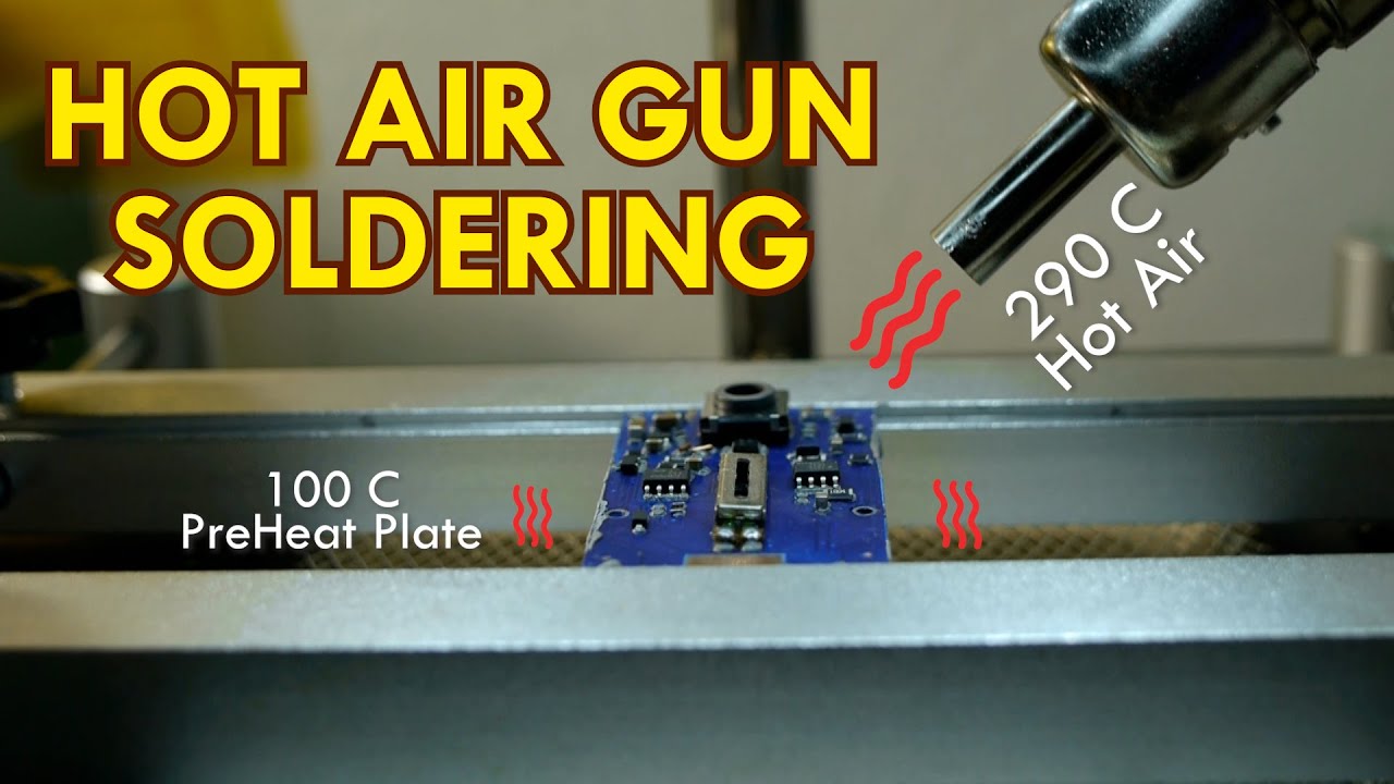 Sumi Mini Hot Air Heat Gun PCB BGA Soldering DIY Repair Tool