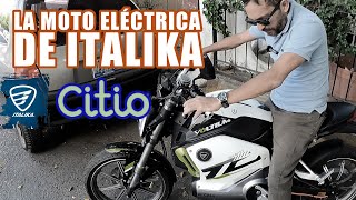 MOTO ELÉCTRICA DE ITALIKA: CITIO