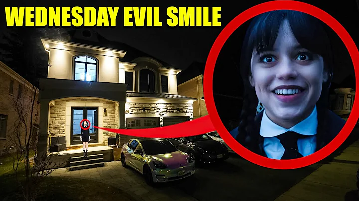 IF YOU EVER SEE WEDNESDAY ADDAMS SMILING OUTSIDE O...