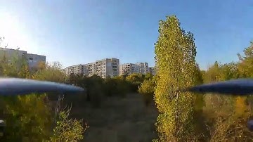 Try to Push DJI HD FPV  to the limit - Wondering the Bushes DVR