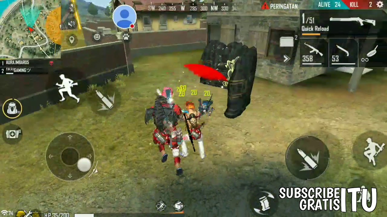 HIGHLIGHTS VENOM GAMING GARENA FREE FIRE INDONESIA - YouTube