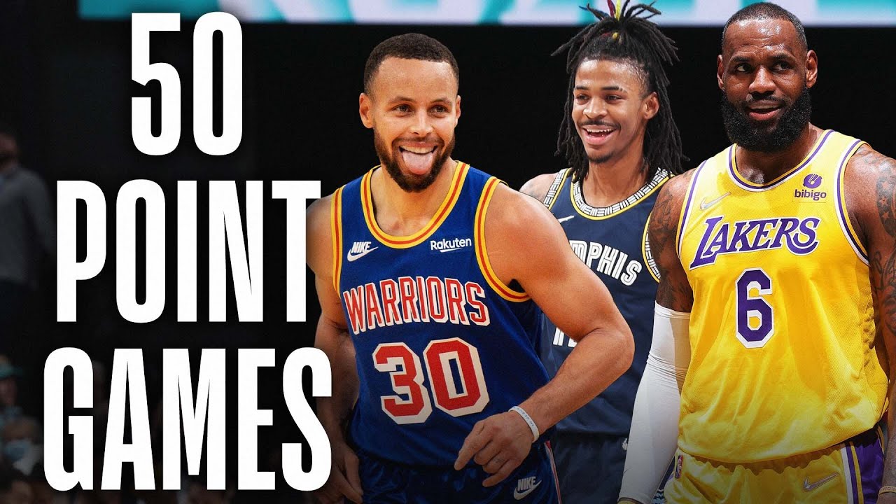 All 50PT Games From The NBA This Season 🔥 YouTube