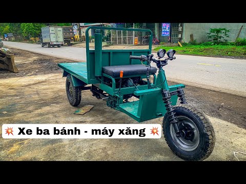 Video Xe ba bánh chở ván bóc giá rẻ | Xe 3 bánh vận chuyển... - youtube