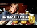 How to Can Dill Pickles