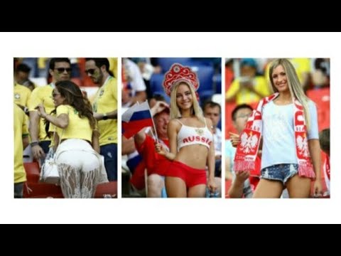 Las porristas más bellas de la Copa del Mundo en 2018 en Rusia. Самые красивые болельщицы на ЧМ 2018