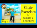 At Home | Chair Exercises for Beginners | Full Body Chair Workout for Improved Health | Day 7!