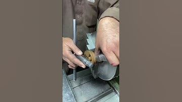 Fiber Piece Balance in Lathe Chuck #shortvideos #machine #lathechuck