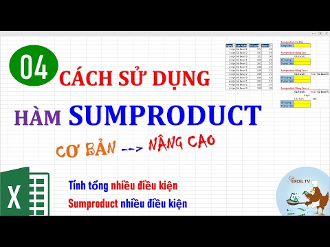 Video: Công thức Sumproduct là gì?