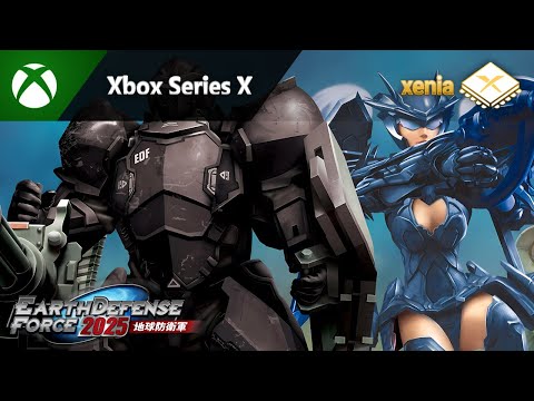 Earth Defense Force 2025 on Xbox Series X powered by Xenia