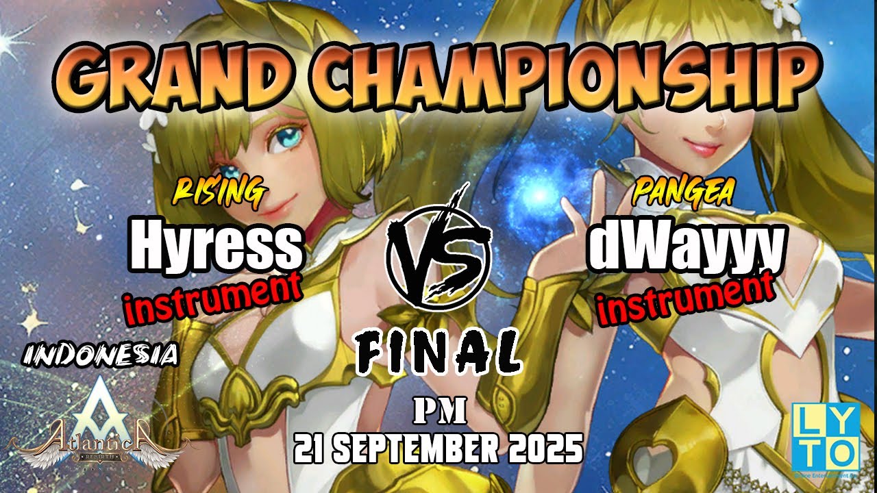 Final Hyress vs dWayyy PM Grand Championship 21 September 2025 | Atlantica Rebirth Indonesia