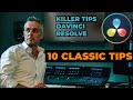 10 CLASSIC RESOLVE TIPS (in 6 minutes)! Resolve Tutorials from a Pro