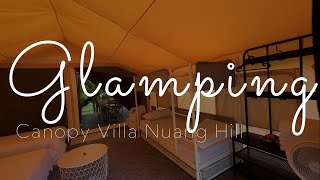 Vlog: Glamping  Overnight Retreat at Canopy Villa Nuang Hill in Janda Baik