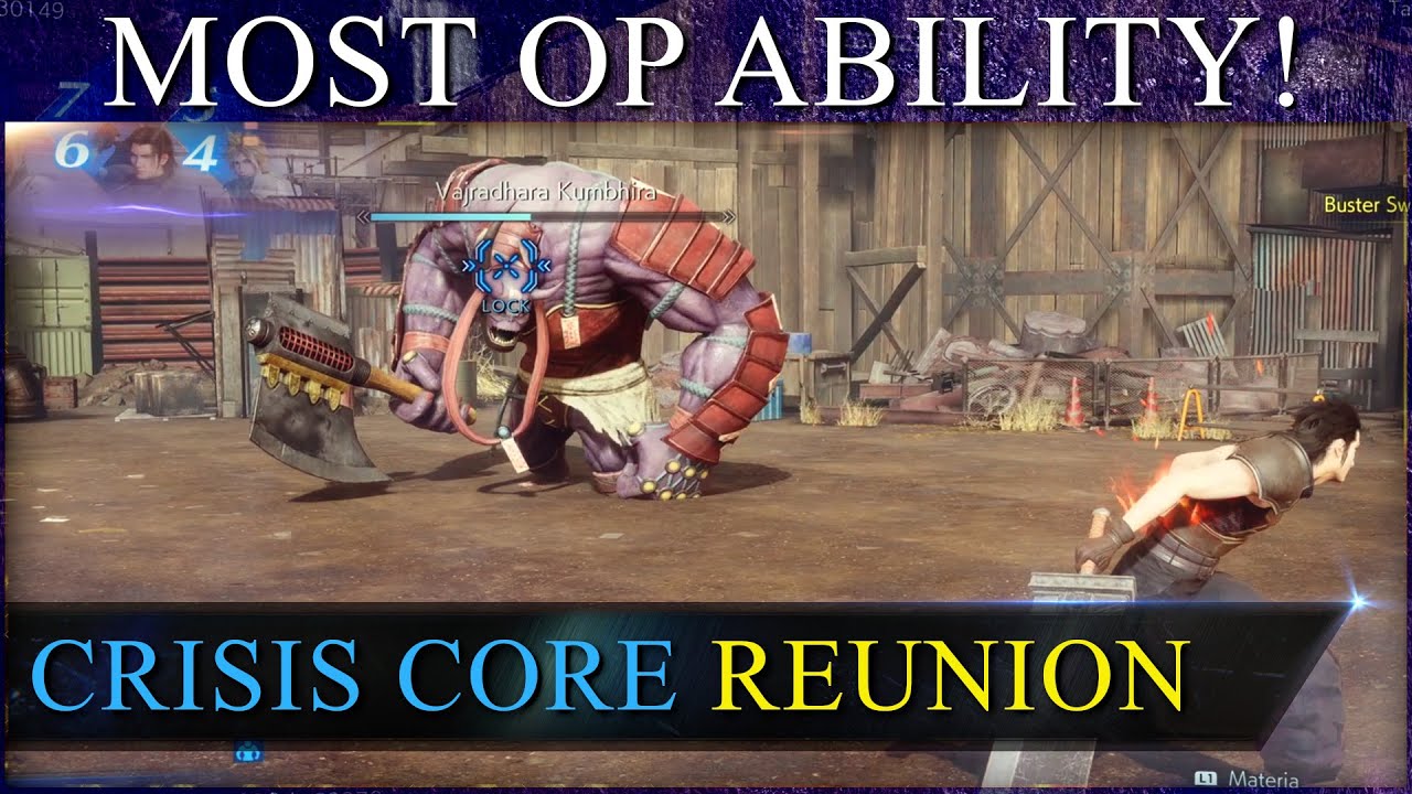 FF7 Crisis Core Reunion Walkthrough | Break Damage Limit & Costly Punch
