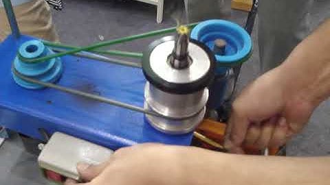 Facial mask cord /ear loop knitting machine operation/ howto make earloop cords