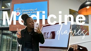 Medicine diaries| My first day as a medical student at UCLan (foundation year)| Day in my life 🩺📚✍🏾