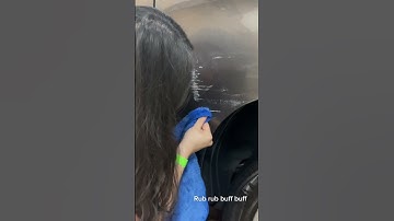 Toothpaste for paint scratches hack  @patricktjj