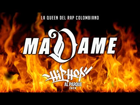 Tatiana Gomez "MADAME" #festivalhiphopalparque 2.024 #parquesimonbolivar #bogota #colombia