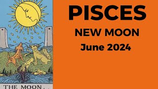 Pisces: A Gateway Opens And The Impossible Becomes Possible!  June 2024 New Moon Tarot Reading