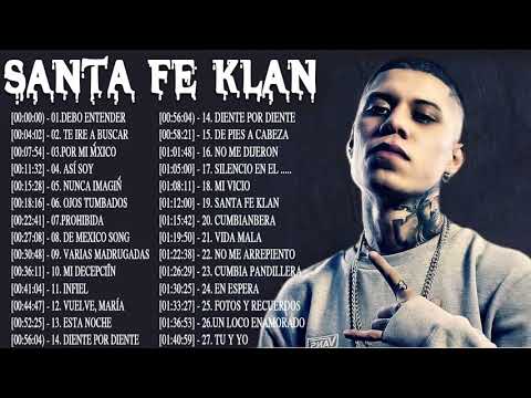 Enganchados De Santa Fe Klan - Colección de Las Mejores Canciones de Santa Fe Klan 2021