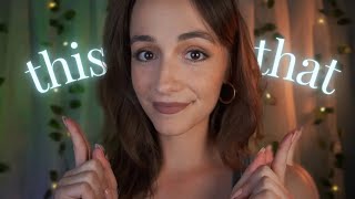 ASMR | This or That? (Finding your Favorite Triggers)