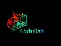 Abdullah name whatsapp status  by chaudhary wri8s