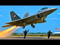 Unstoppable Power! The F-22 Raptor Shows Why It’s the Most FEARED Fighter Jet in the World