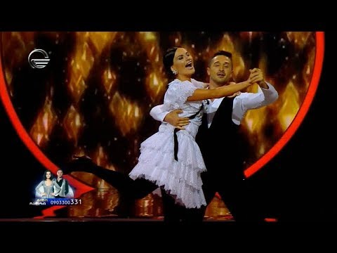 ცეკვავენ ვარსკვლავები  - ნინო ჩხეიძე და რამაზ ლაზარიშვილი - ამერიკან სმუზი  S8EP2