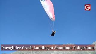 Paraglider Landing At Shandoor Gilgit Tv