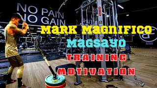 Mark Magsayo Training