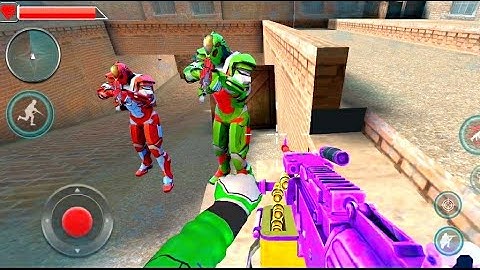 Fps Robot Strike: Counter Terrorist Games _ Android Gameply #2