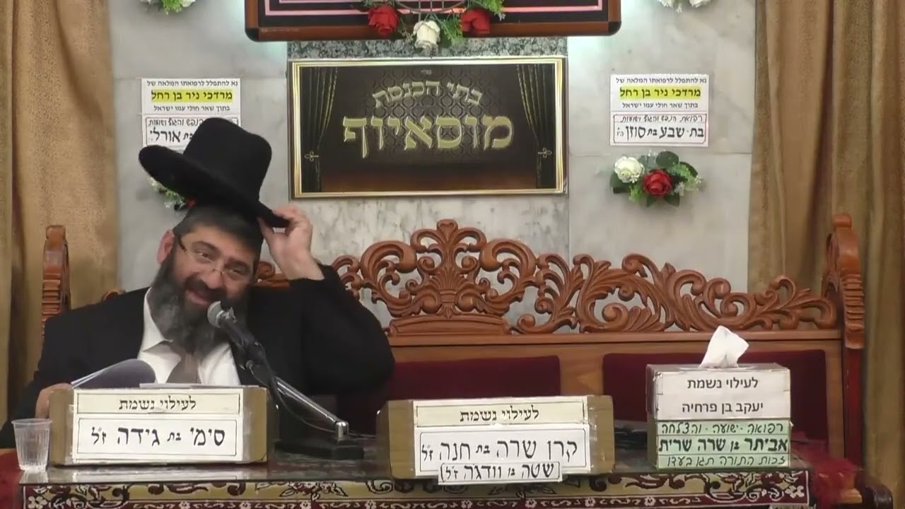 הרב אייל עמרמי  • אין עצבות בעולם כלל