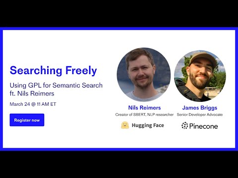 Searching Freely: Using GPL for Semantic Search ft. Nils Reimers