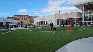 New wing of Brea Mall Orange County California, Rivian EV Car, Lululemon, Philz Coffee, North Italia