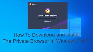 How To Download and Install The Private Browser In Windows 10/11 screenshot 4