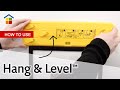 How to hang a picture with hang  level