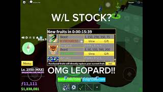 OMG BLOX FRUITS STOCK