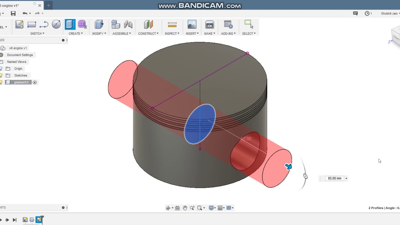 make-piston-on-fusion-360-youtube