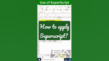 Superscript Rank 🚩 #exceltips #exceltutorial #viral #shorts #computereducation #learn #excel #gaming