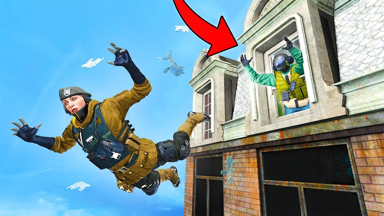 RAINBOW SIX SIEGE FAILS: #14 (Rainbow Six Siege Random Moments Compilation) spongebob funny moments compilation
