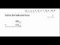MGF 1107 Section 4.4 Addition in Base 12