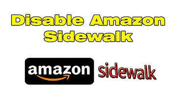 How to disable Sidewalk on Echo with Alexa