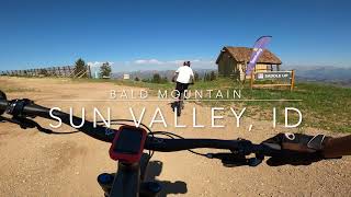 Mountain biking Saddle Up  ||  Bald Mountain  ||  Sun Valley, ID