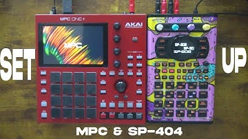 How to set up MPC & Sp-404 (QUICK & EASY)!