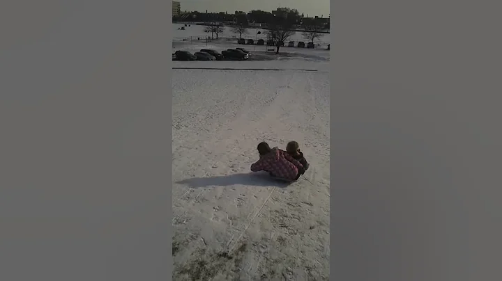 First sledding of 2018