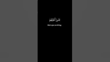 فاذا جاء الخوف رايتهم ينظرون اليك🌹 محمد صديق المنشاوي 🌹 سورة الاحزاب19 🌹ىكرومات سوداء القرآن#القران
